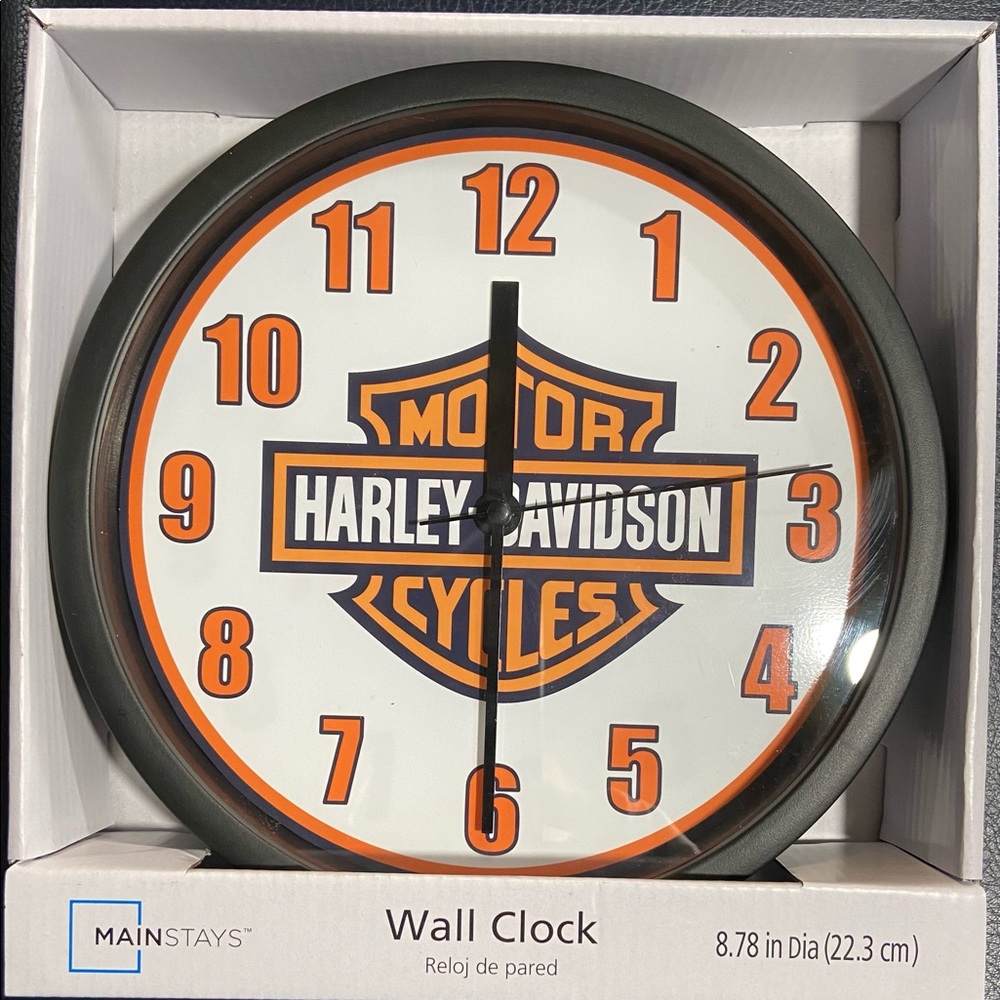 Harley Davidson Wall Clock